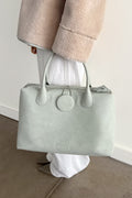 Tully Button Carryall Bag in Mint Foam
