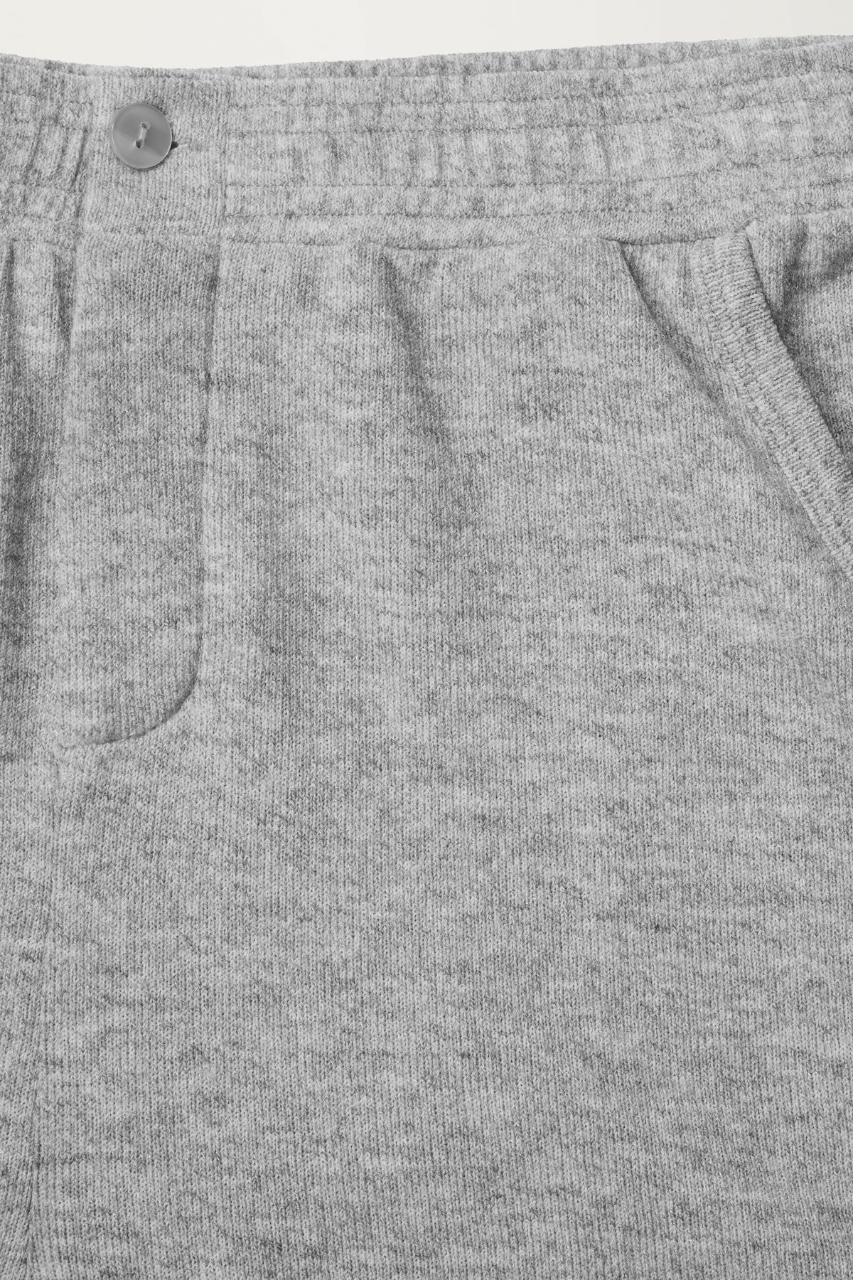 Slacks Soft Short in Light Grey