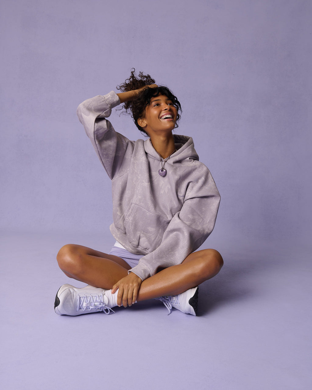 Ranch Shrunken Hoodie in Lilac