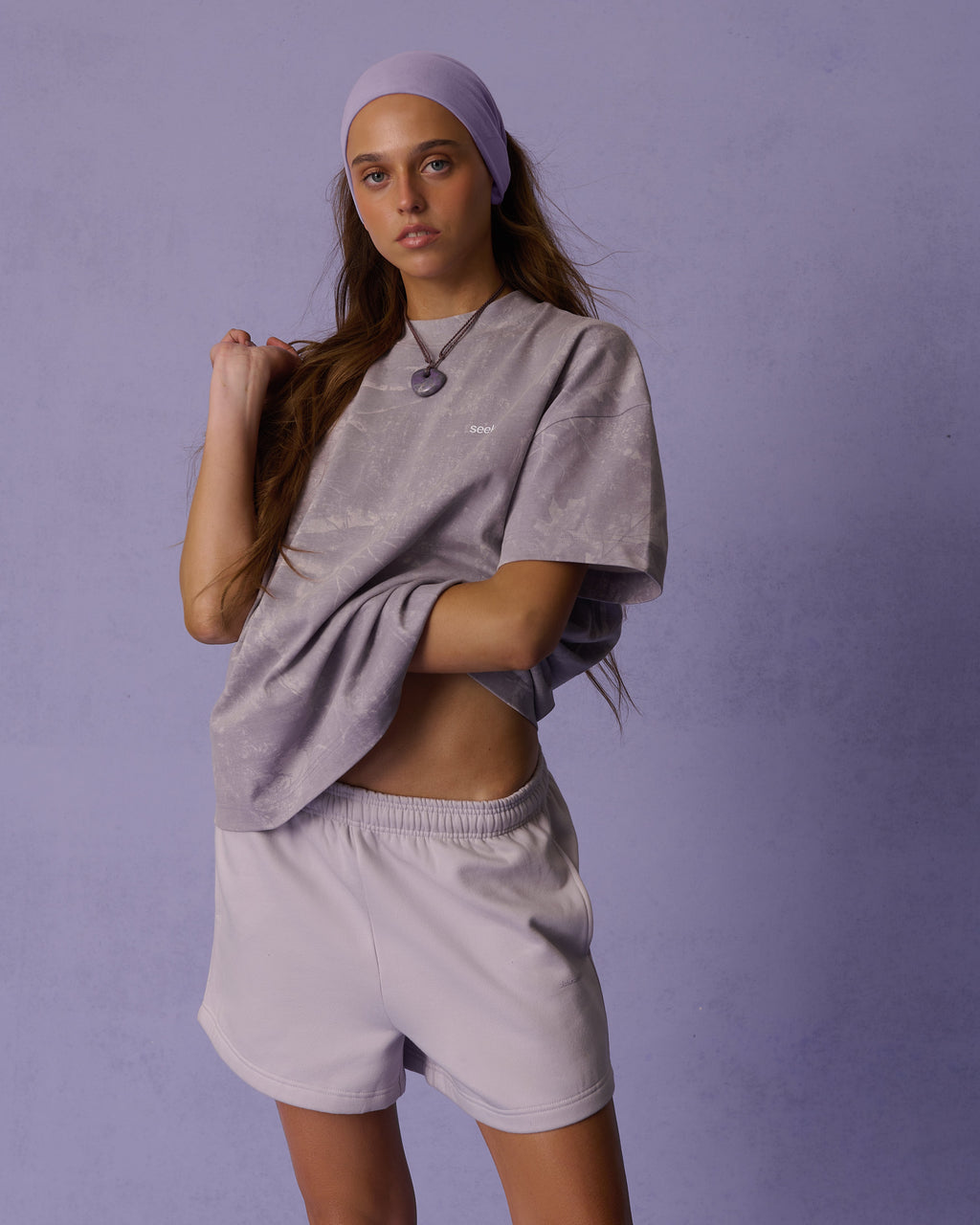 Seekers Classic Shorts in Lilac