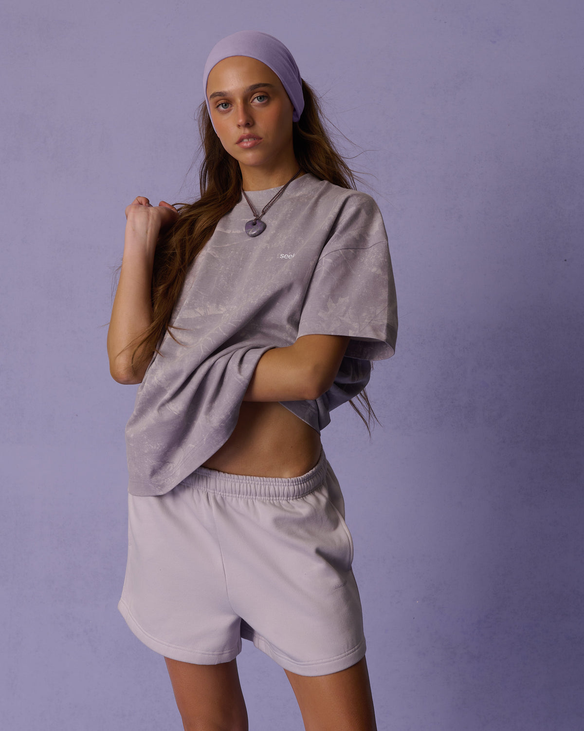Seekers Classic Shorts in Lilac