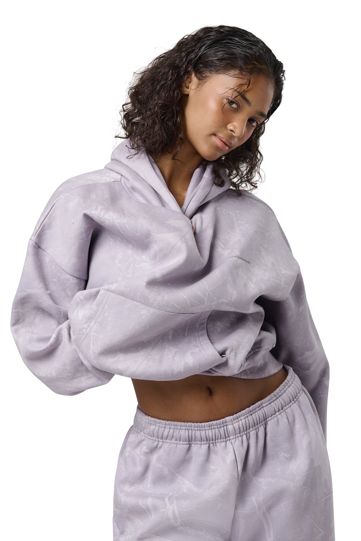 Ranch Shrunken Hoodie in Lilac
