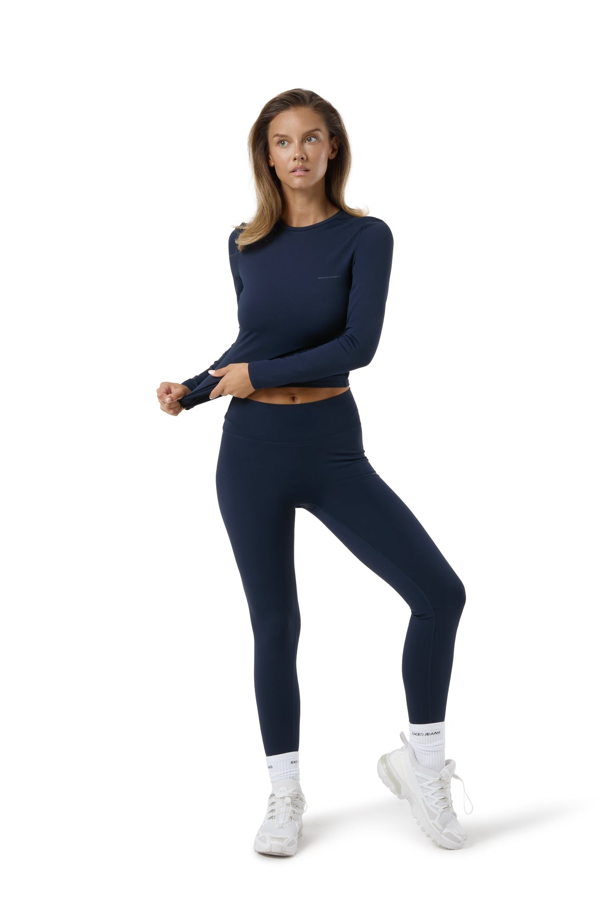 Soft Active Legging in Navy