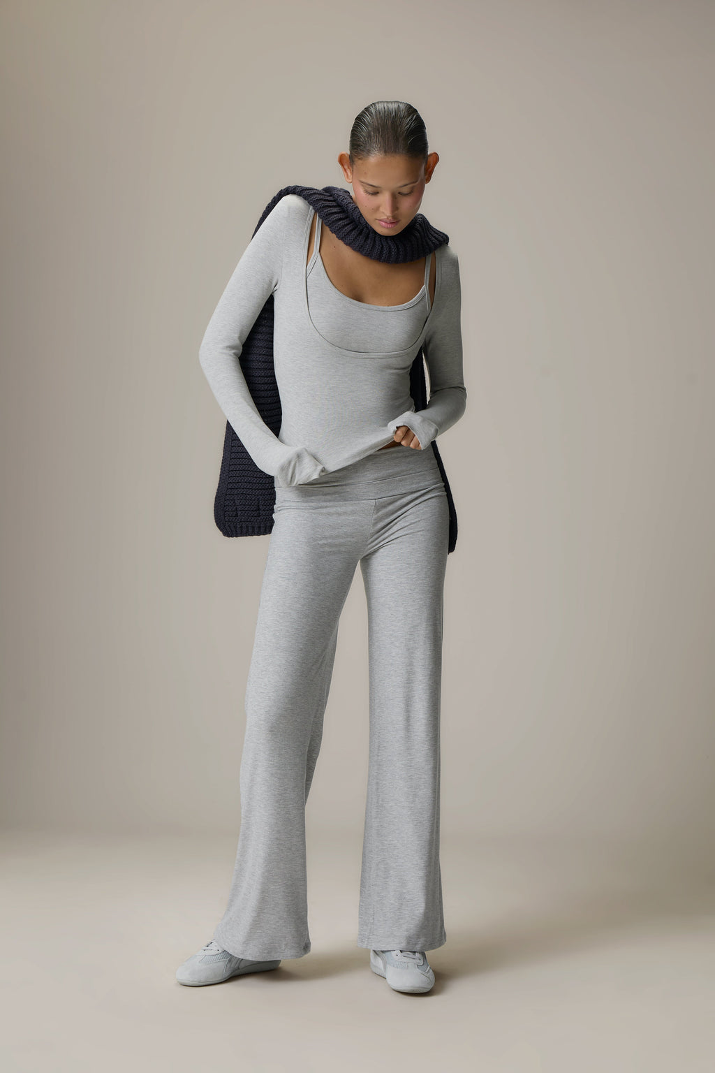 Stack Layered Long Sleeve Top