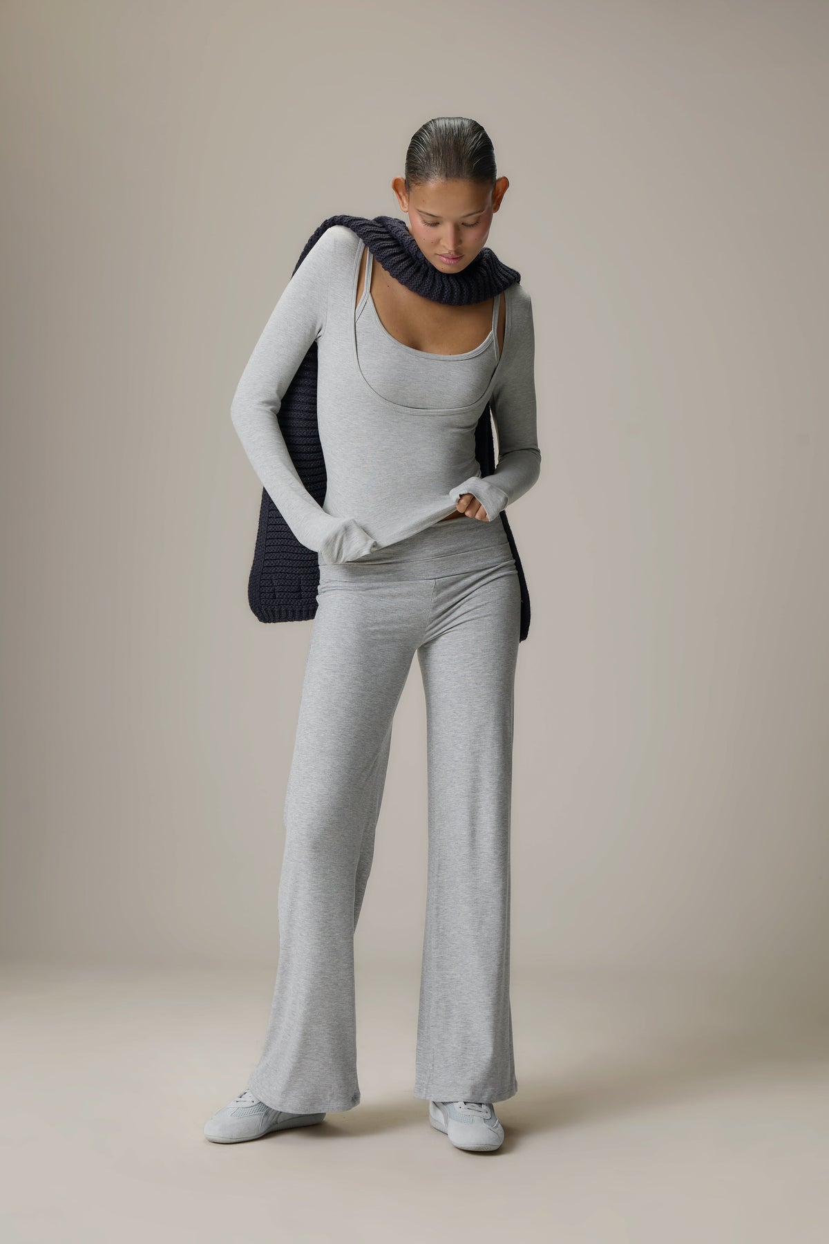 Stack Layered Long Sleeve Top