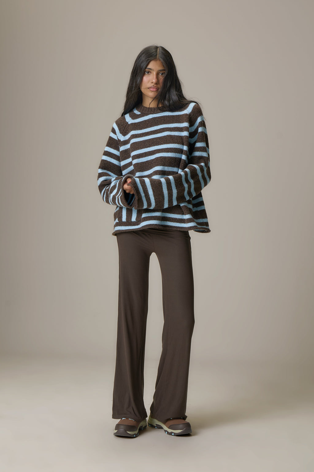 Jumble Stripe Knit Jumper