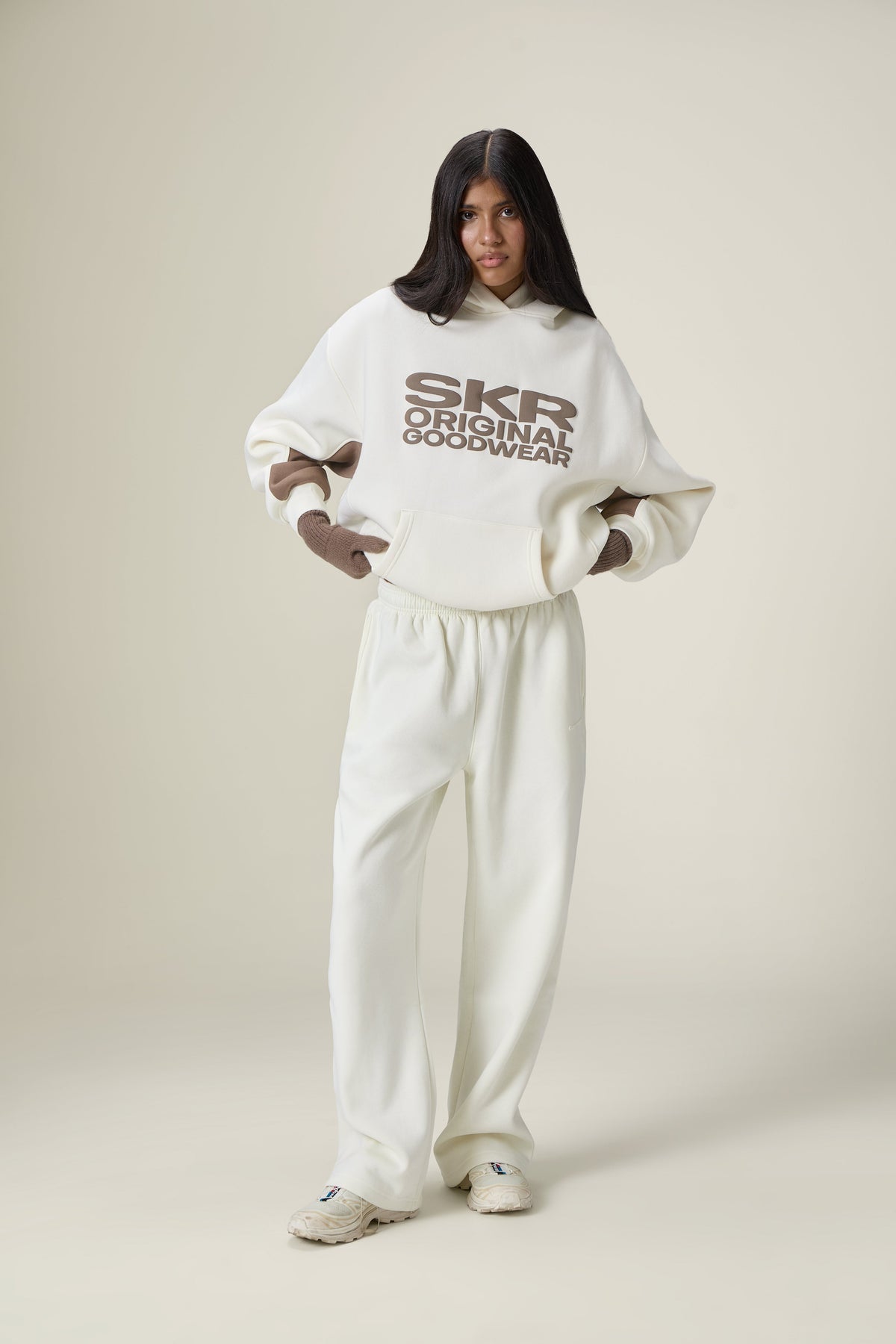 Series Wide Leg Sweatpants in Balm