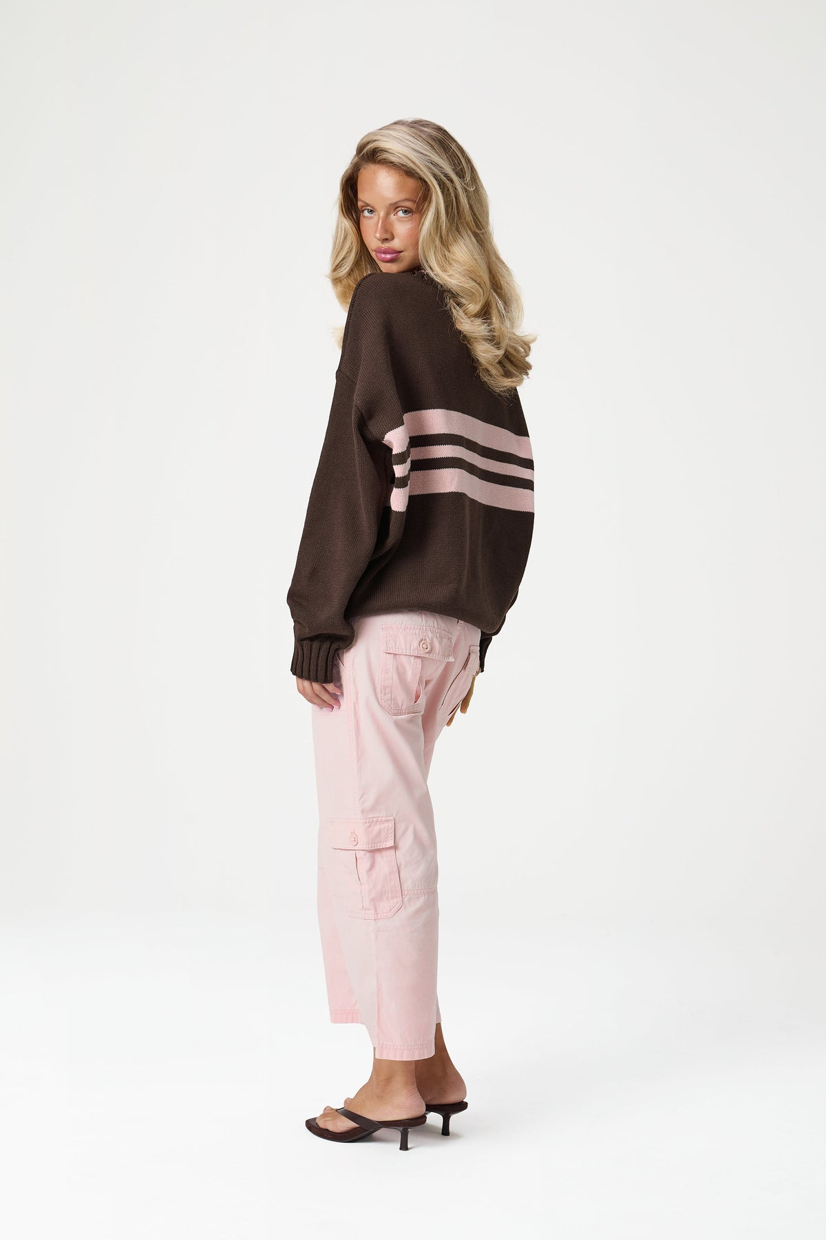 Peggy Logo Knit Sweater