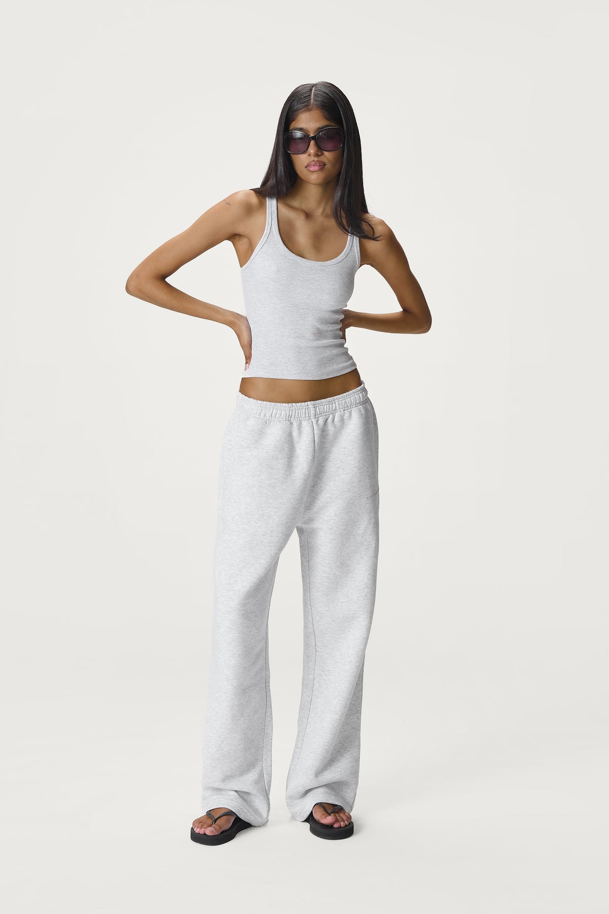 Trademark Wide Leg Sweatpants in Passive