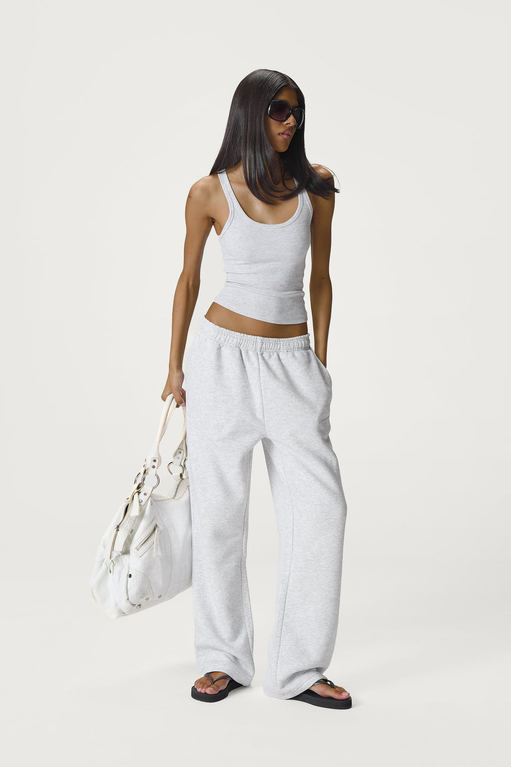 Trademark Wide Leg Sweatpants in Passive