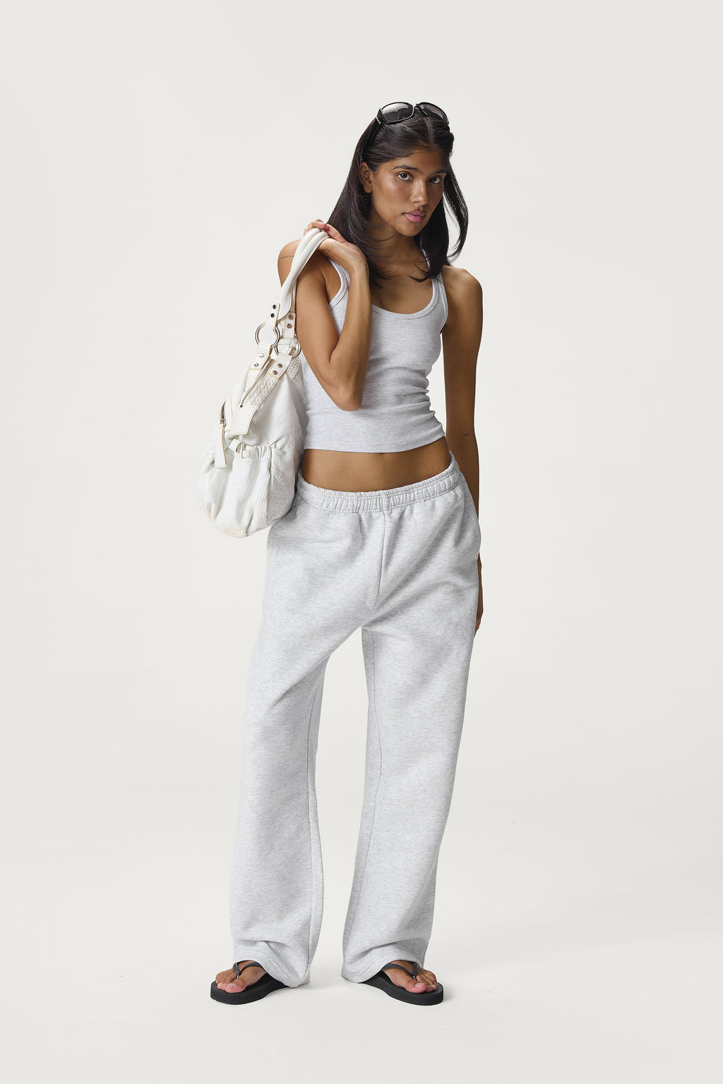 Trademark Wide Leg Sweatpants in Passive