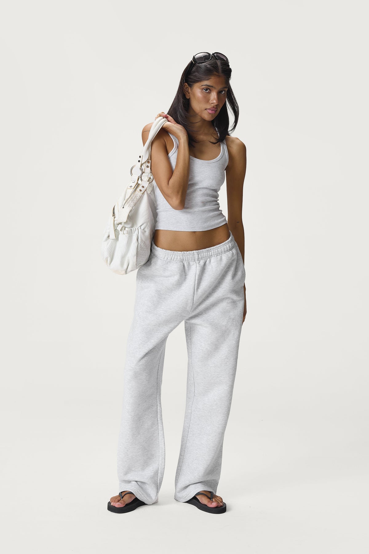 Trademark Wide Leg Sweatpants in Passive
