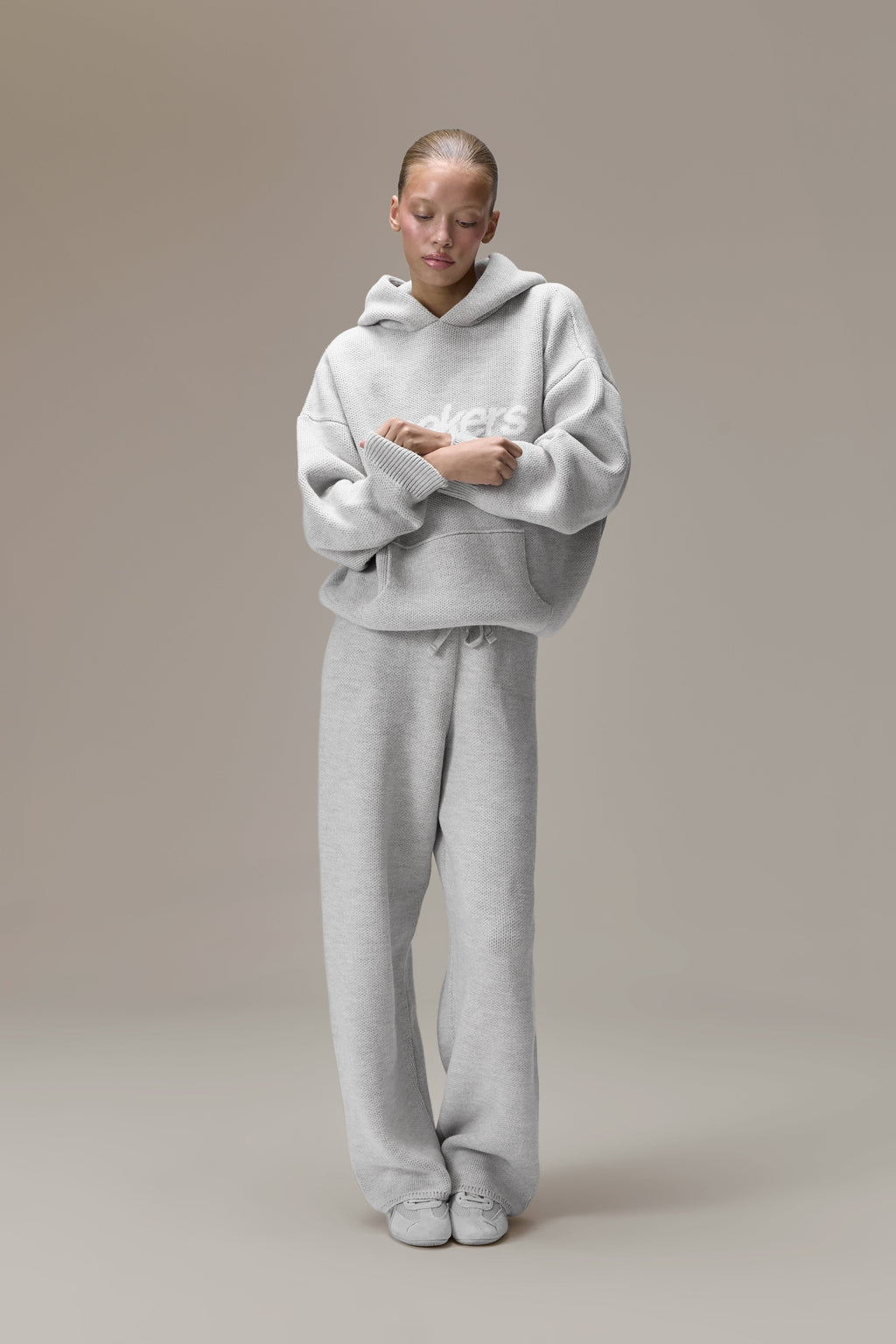 Seekers Knit Pants in Soft Grey