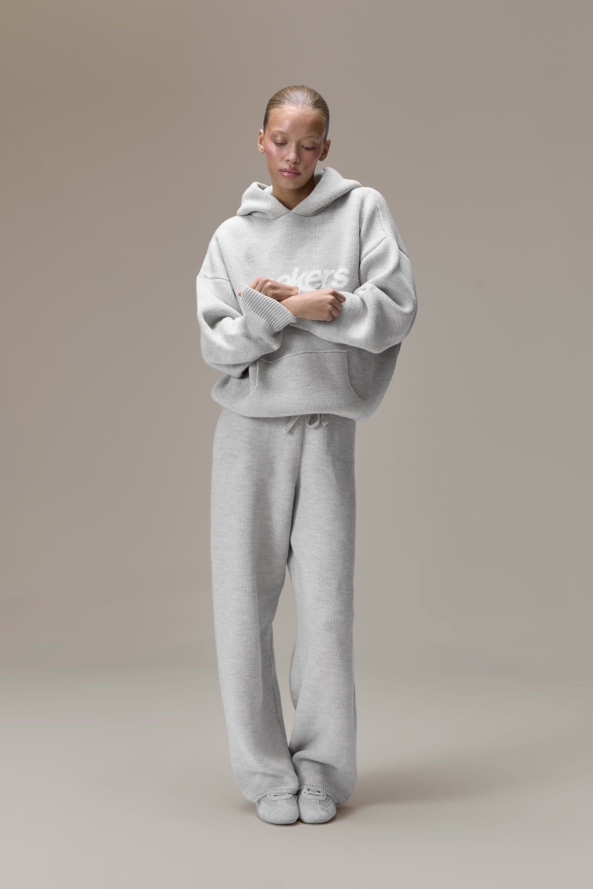 Seekers Knit Pants in Soft Grey
