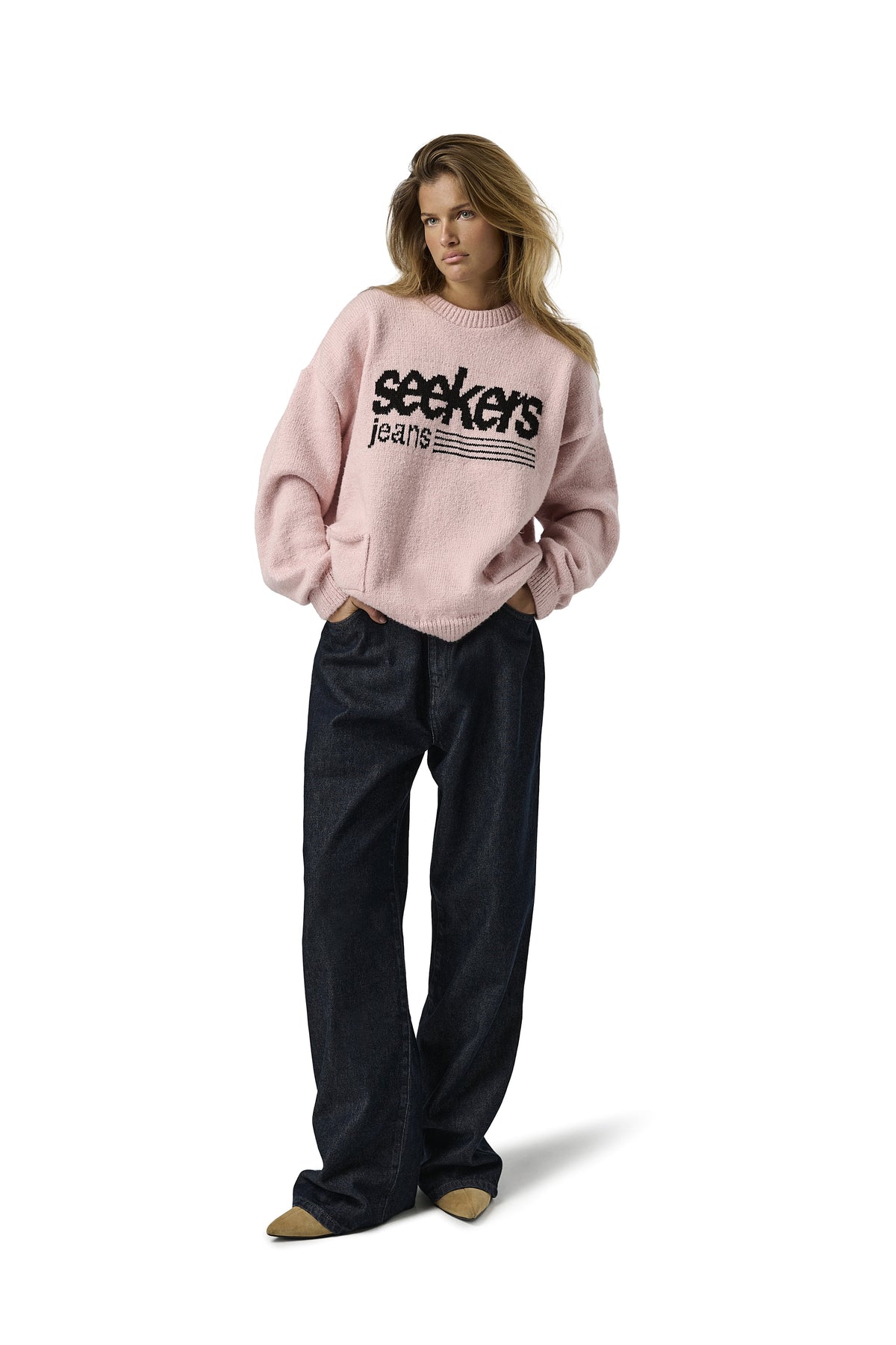 Binky Logo Knit Sweater
