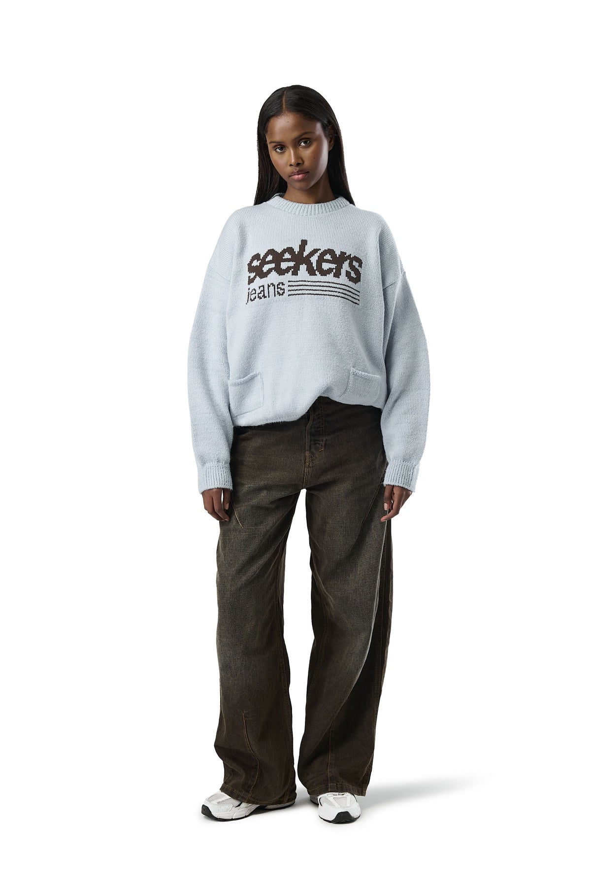Pandy Logo Knit Sweater